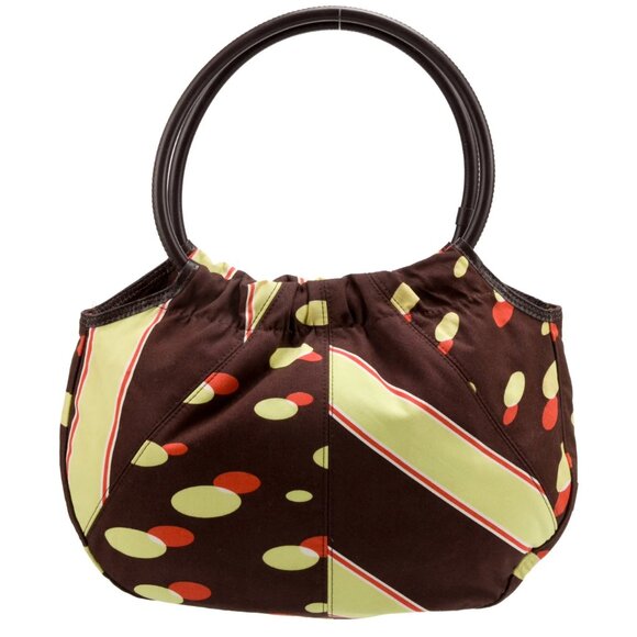 Longchamp Handbags - Longchamp printed canvas hobo bag